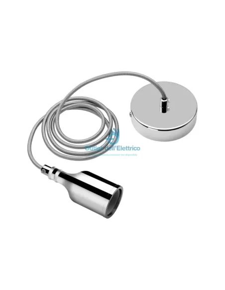 Wiva 31501148 Pendentif en métal cloche ancienne e27 a