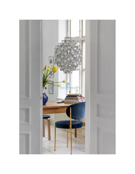 Verpan 106955001055 Spirale sp1 argent spec.l 115cm