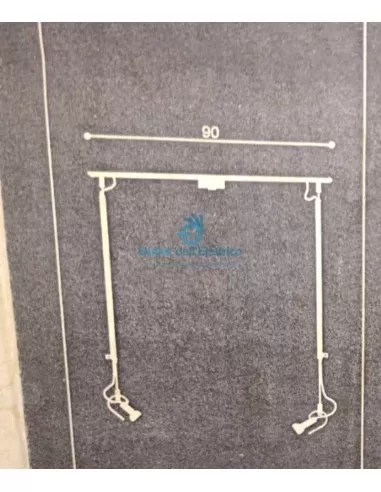 Solzi SCIAMAN2 Shaman Light, deux suspensions noires 2 x 50 W halogène