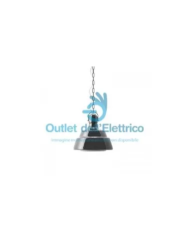 Foscarini LI0171 78 E Glas grande suspension chromée E27