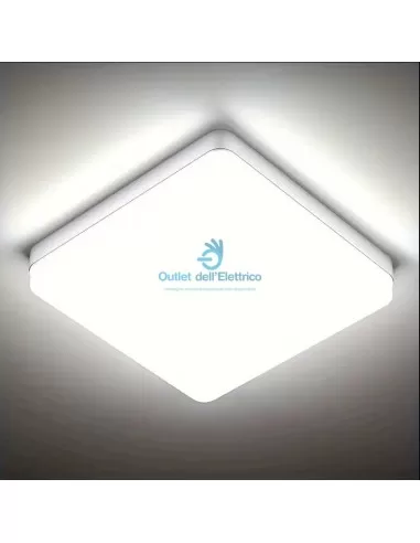 Bot lighting 4116190 primo n square LED ceiling light 8w, 200x200x51 mm