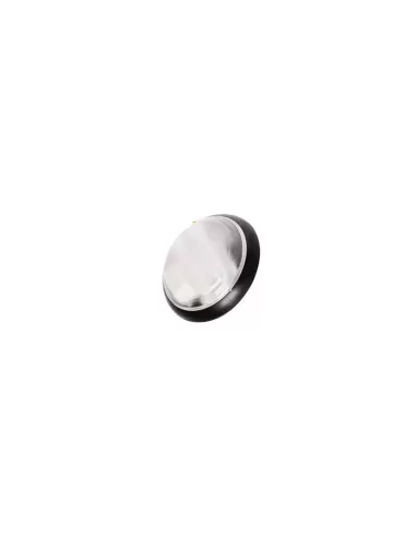 Plafonnier rond Poliplast + abat-jour G232x9w Lisa noir