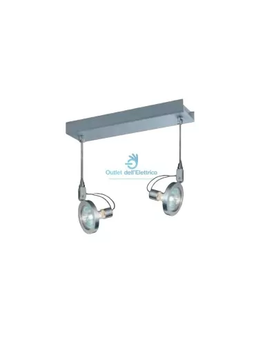 Metal spot 21757  Focus plafoniera 2l 50w