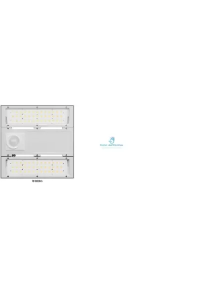 Regent 2000.6117 Arny led con 2 led 105w 15klm 4000k dali bianco