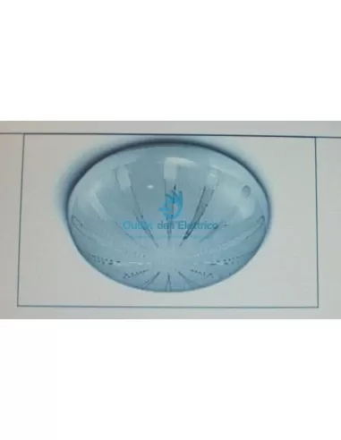 Novalux A4202T Round ceiling light 40+32w d470 transparent finish