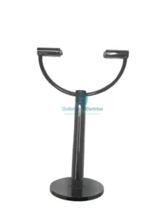 Applique/plafonnier Cini & Nils 567 Gradipiù 300 W chromé sans diffuseur en verre