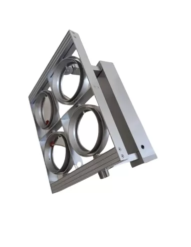 Domino 6350050 gallery gray ar111 4x50w g53 12v