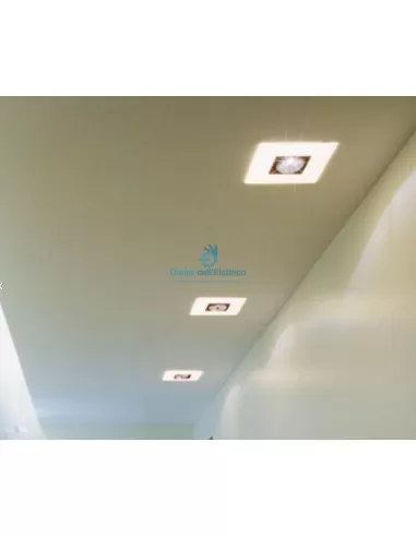 Plafonnier Artemide M115720 Andromeda 300x300mm 1x22w+qr111 1x50w