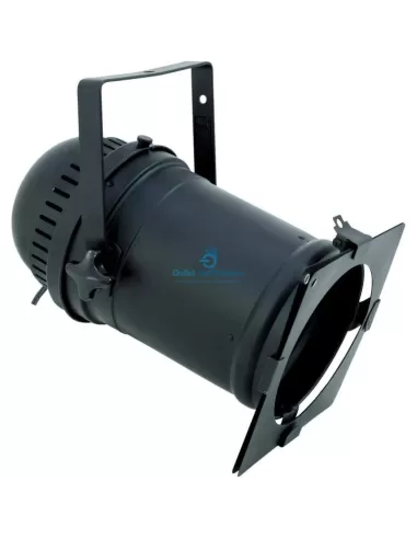 Eurolite 42100960 par 64 long spot light with black cable par64 gx16d 230v black max 1000 eco