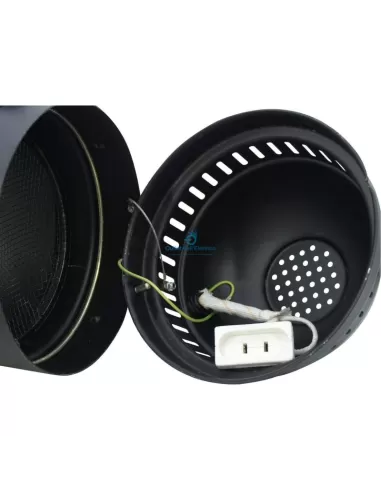 Projecteur PAR 64 Eurolite 42100960 avec câble noir, PAR64 GX16D 230 V, noir, max. 1000 Eco