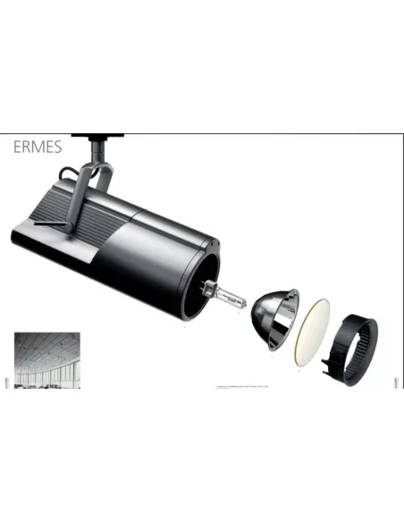 Artemide m020463 ermes 155 qr111 max 100w con trasformatore interno