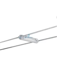 Point métallique 32159 Sources halogènes étoile en aluminium