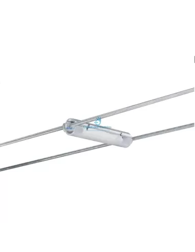 Point métallique 32159 Sources halogènes étoile en aluminium