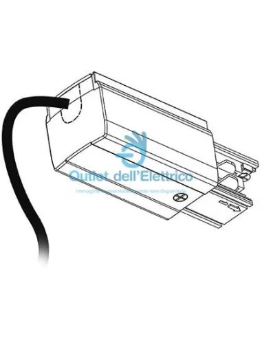 Embout de rail Wiva 41900111 Wpl blanc