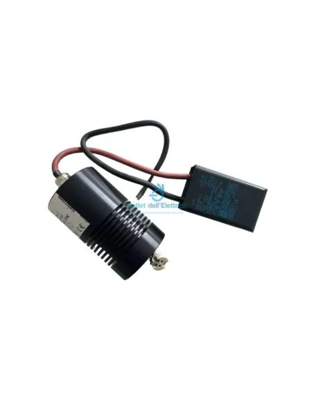 Viabizzuno f6 004 18 t m4 confort noir mat gu4 20w ip67 transformer Viabizzuno f6 004 18 t m4 confort noir mat gu4 20w ip67 transformer
