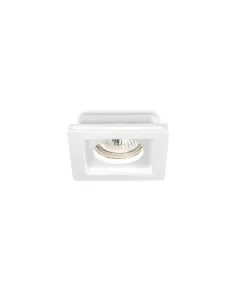 Gea luce gfa591 square recessed gu10 plaster