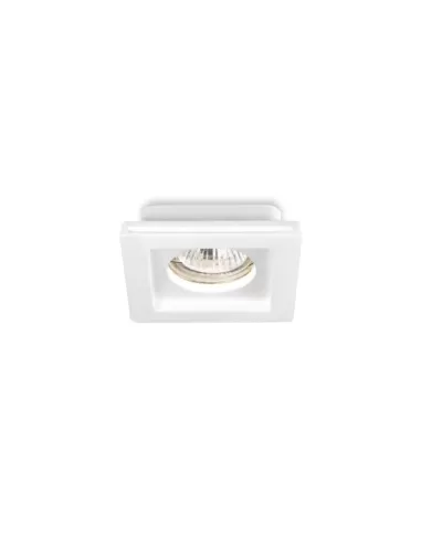 Gea luce gfa591 square recessed gu10 plaster