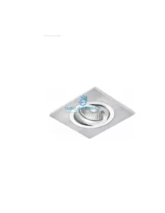 Spot encastré carré réglable Gea Luce GFA111 GU10 1x50W en aluminium 2