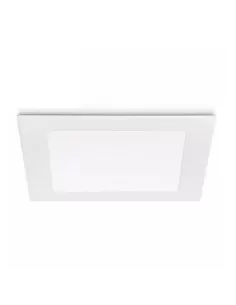 Spot encastré Gea LED GFA845N en aluminium blanc, 12 W, 4000 K, IP20