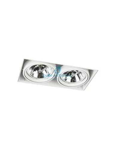 Exenia 104809242 ghost incass. trimless 2 luci grande solo gesso