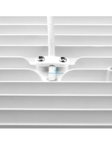 Wiva 41100095 Wpl ontario s-sq dwl 30w nwvwfl wht