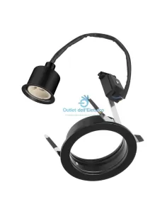 Wiva 41110179 Columbia gu10 colore nero 2