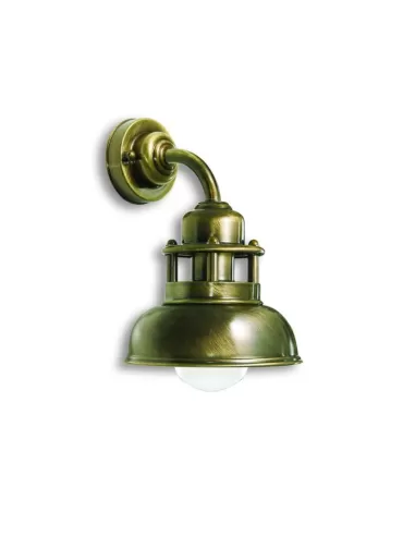 Rm moretti 1058 burnished wall lamp