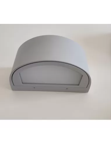 Goccia 1322gm wash 24 e27 18w bifacc grey metal