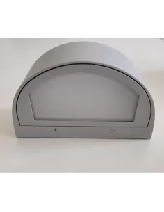 Goccia 1322gm wash 24 e27 18w bifacc grigio metal 2