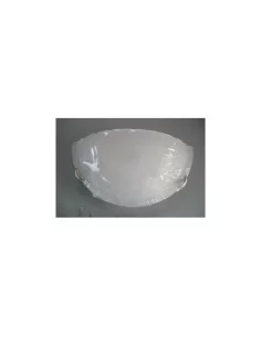 Iguzzini 3 5628 058 0 applique per esterno decorato effetto pietra vetro bianco e27 60w 2