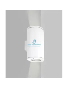 Applique murale double émission grise Genex DE7010 IP55 70W G12