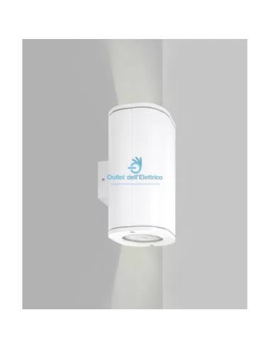 Applique murale double émission grise Genex DE7010 IP55 70W G12