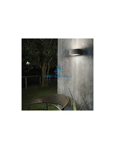 Ideallux 061580 Andromeda ap1 antracite 1x60w e27 240v