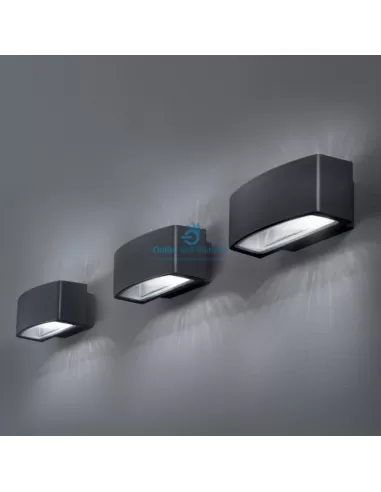 Ideallux 061580 Andromeda ap1 antracite 1x60w e27 240v