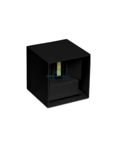 CUBO APPLIQUE LED 12W BIEMISSIONE 3000K ANTRACITE IP65 2