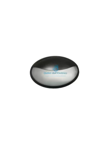 Lombardo lb80322 plafoniera nova isi ovale e27 1x75w nero