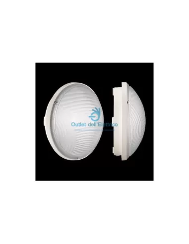 Lombardo Luce tonda 260-grigio-ce-e27 1x100w-diff pc