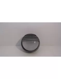 Stilplast 170s silver round ceiling light with visor E27 1x75w IP44 2