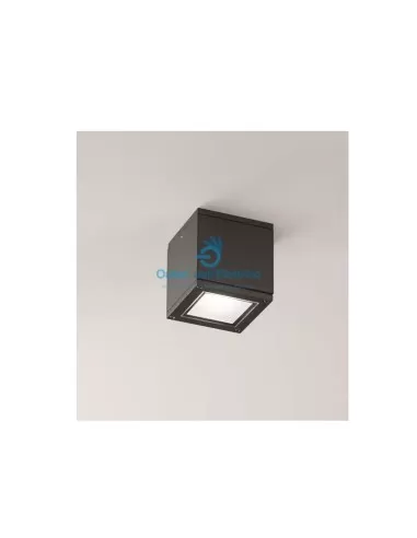 Ares italia 770949 3 ganos g24d3 1x26w antracita plafón