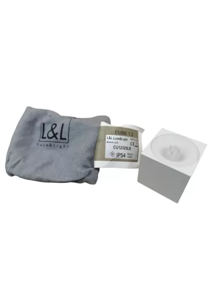 L&l cu12325lb cube1 2 3x2w 500ma q55 3000gk l40° bianco