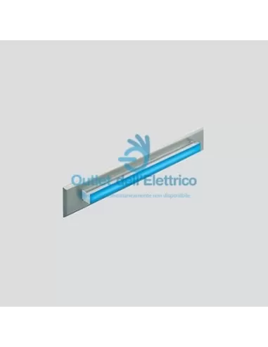 Diffuseur saillant Simes S.4512.19 Righello 240 + LED BF 1,2 W 230 V