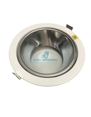 Flos S557001 Ossidiana lámpara empotrable con óptica fija