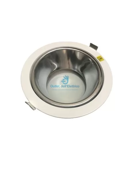 Flos S557001 Ossidiana lámpara empotrable con óptica fija