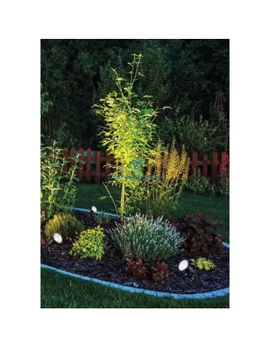 Rossini A.5570 Faretto da giardino 1xE27 75w 230v nero diam.75mm H.210mm IP44