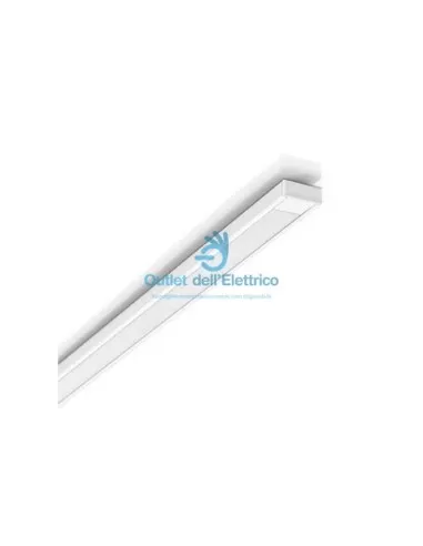 Gea luce GSTP61 Profilo in alluminio superficie grigio 2mt