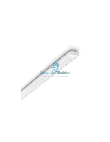 Gea luce GSTP61 Aluminum profile gray surface 2mt