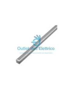 Wiva 41900165WHT Profilé Wpl mince 2m blanc multi-usages