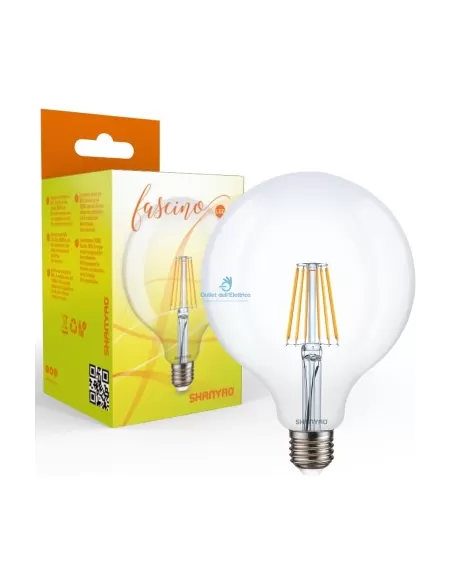 Shanyao 4794  globo filoled g125 e27 8w (60w)