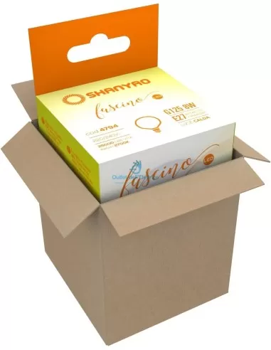 Shanyao 4794  globo filoled g125 e27 8w (60w)