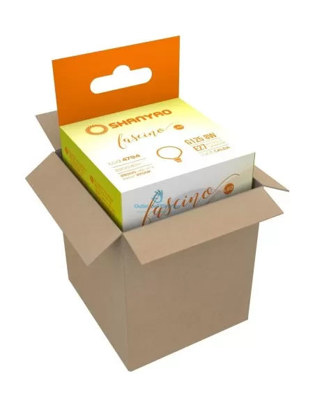 Shanyao 4794  globo filoled g125 e27 8w (60w)